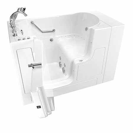 American Standard 30x52 Left Hand Outward Opening Door Value Series Walk in Combo Whirlpool and Air Spa