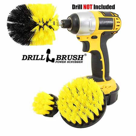 Drillbrush Bathroom Surfaces Tub Shower All Purpose Power Scrubber Cleaning Kit
